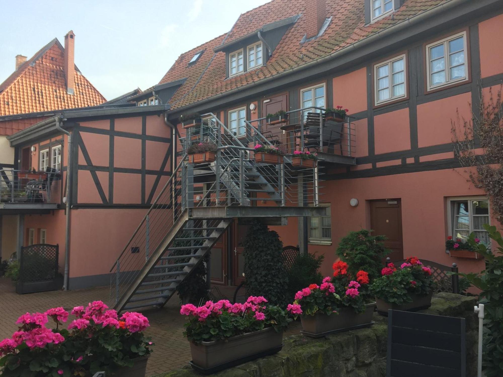 Apartment mit Balkon No4 Quedlinburg Exterior foto